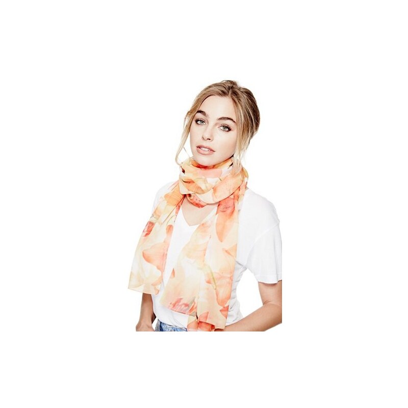 Guess Šátek Lily-Print Scarf