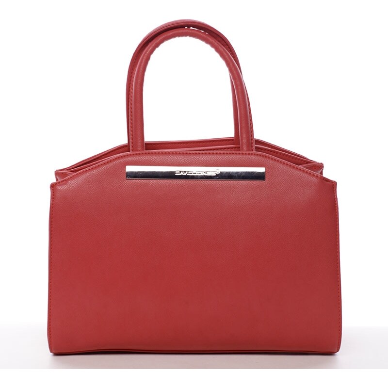 David Jones Luxusní dámská kabelka Amy, červená