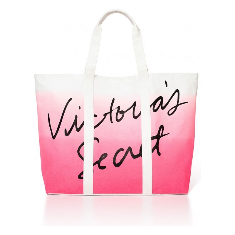 Victoria's Secret Plážová taška Victoria's Secret Watercolor Ombre Tote