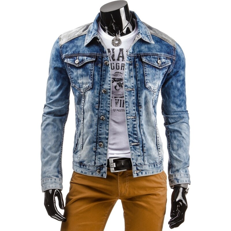 Coolbuddy Super pánská džínová bunda 5689