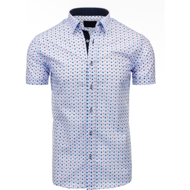 Coolbuddy Pánská košile s krátkým rukávem slim-fit Balk 8522