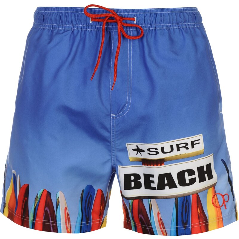 Ocean Pacific Sub Print Swim Shorts Surf Beach
