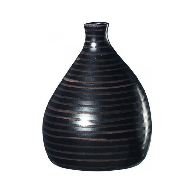 Váza CUBA ASA Selection tmavě hnědá, 26 cm