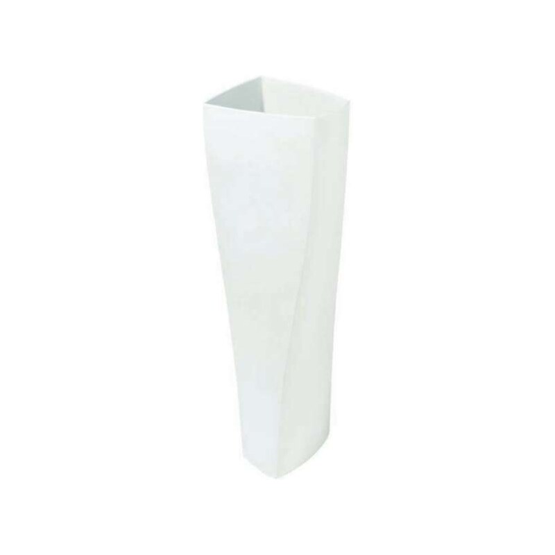 Váza TWIST ASA Selection bílá, 50 cm