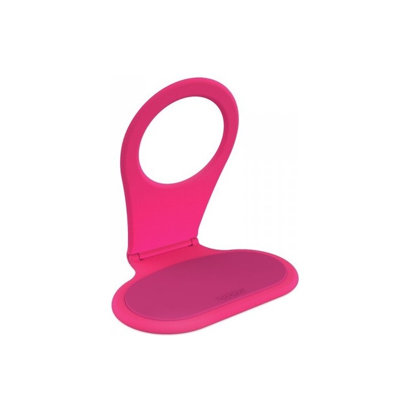 Skládací závěsný držák mobilního telefonu Bobino - růžový