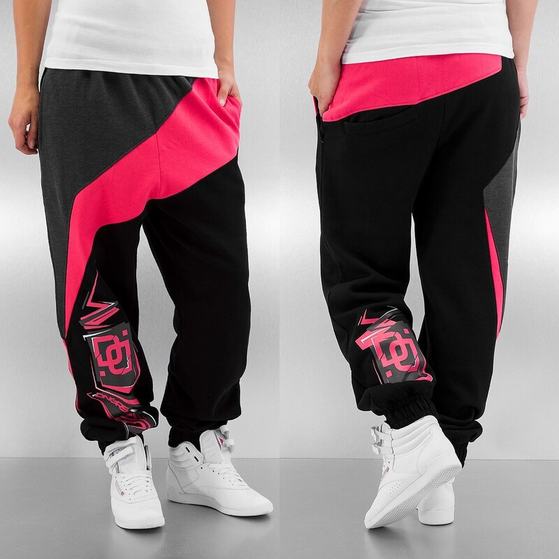 Dangerous DNGRS Classic Sweatpants Black/Pink