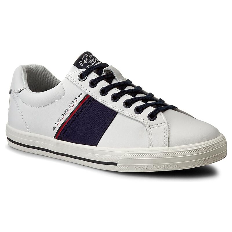 Sneakersy PEPE JEANS - Coast Action PMS30234 White 800