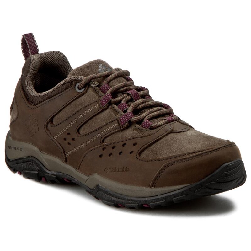 Trekingová obuv COLUMBIA - Peakfreak Xcrsn Leather Outdry BL3934 Cordovan/Dark Raspberry 231
