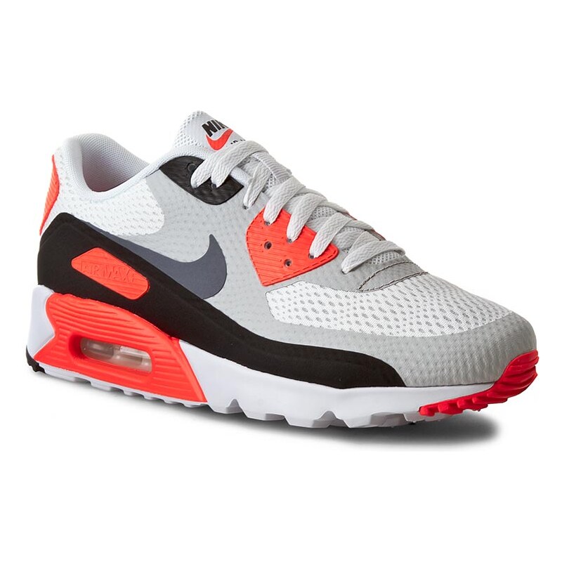 Boty NIKE - Air Max 90 Ultra Essential 819474 106 White/Cool Grey/Infrared/Black