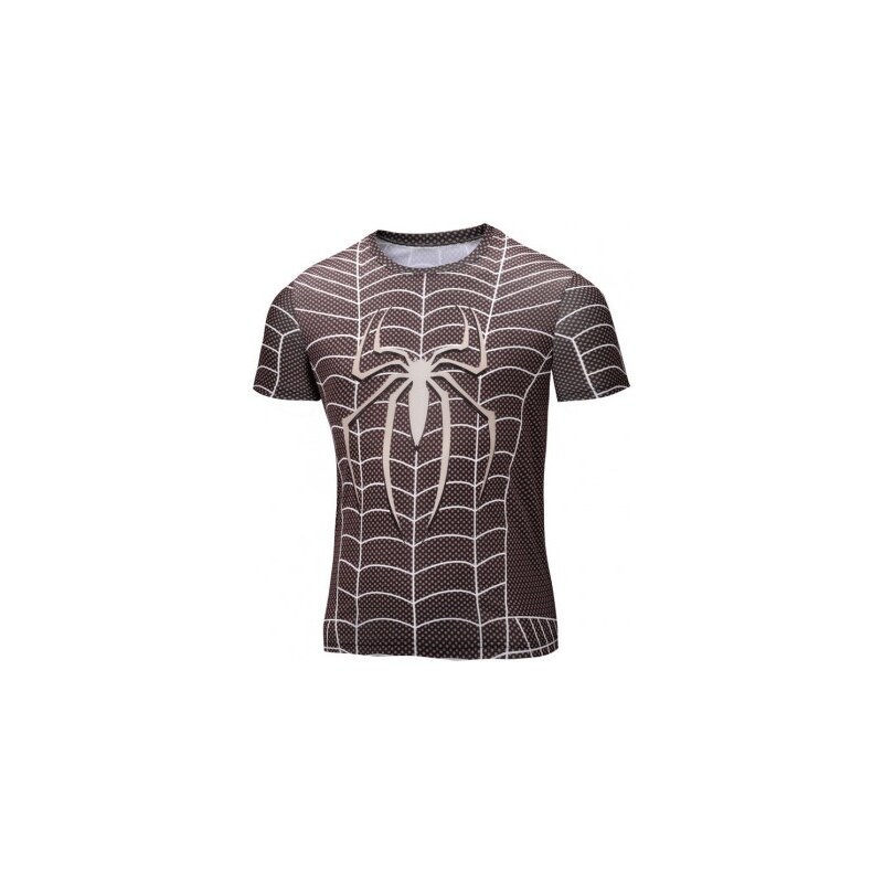 Kompresní tričko Spiderman Grey XL