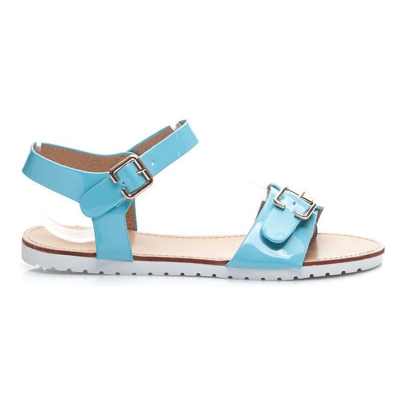 VICES Modré sandály velikost: 37, odstíny barev: modrá