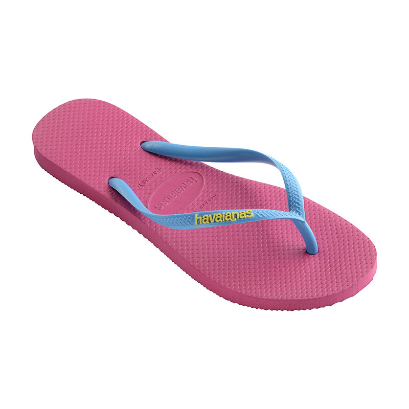 Havaianas Slim Logo růžové H4119787-8613P