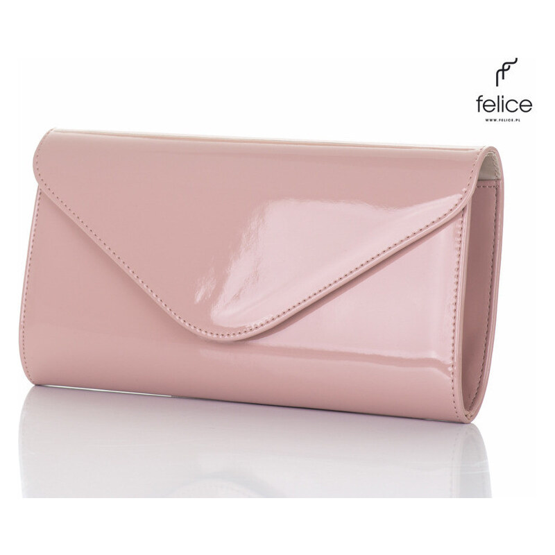 Večerní růžová kabelka Filice (F08PUR) barva: Růžová