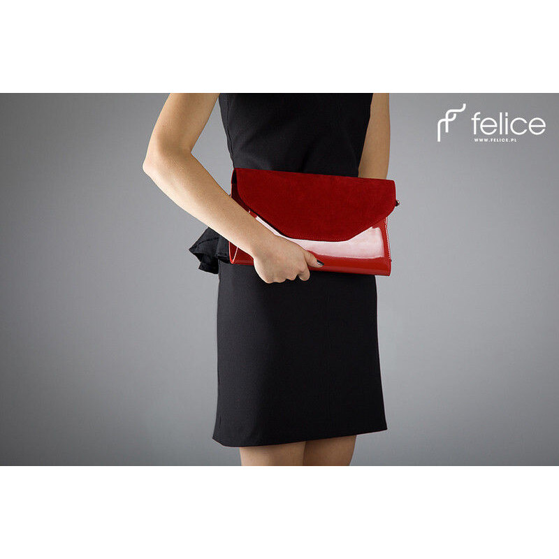 FELICE Večerní červená kabelka Filice (F01CZE)