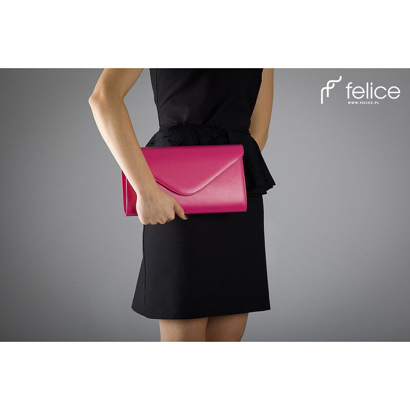 FELICE Večerní růžová kabelka (F03BI)