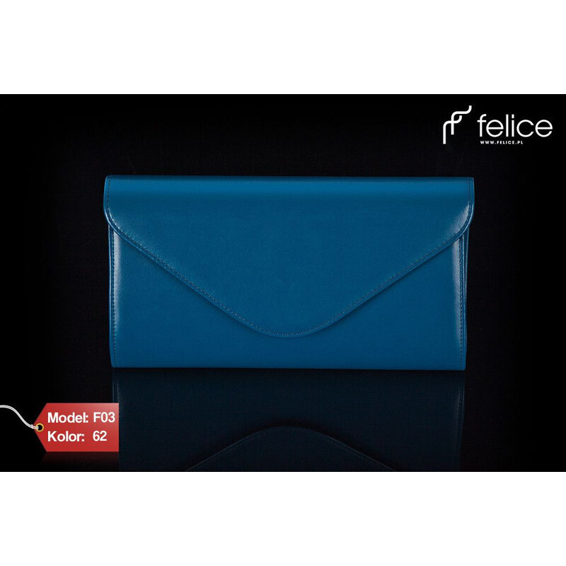 Večerní modrá kabelka Felice Clutch (F03PBL)
