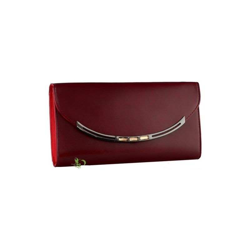 Dámská elegantní kabelka (série GD-8008) barva: Bordo