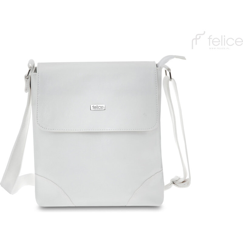 Dámská bílá kabelka Felice Aurora (A11) odstíny barev: Bílá