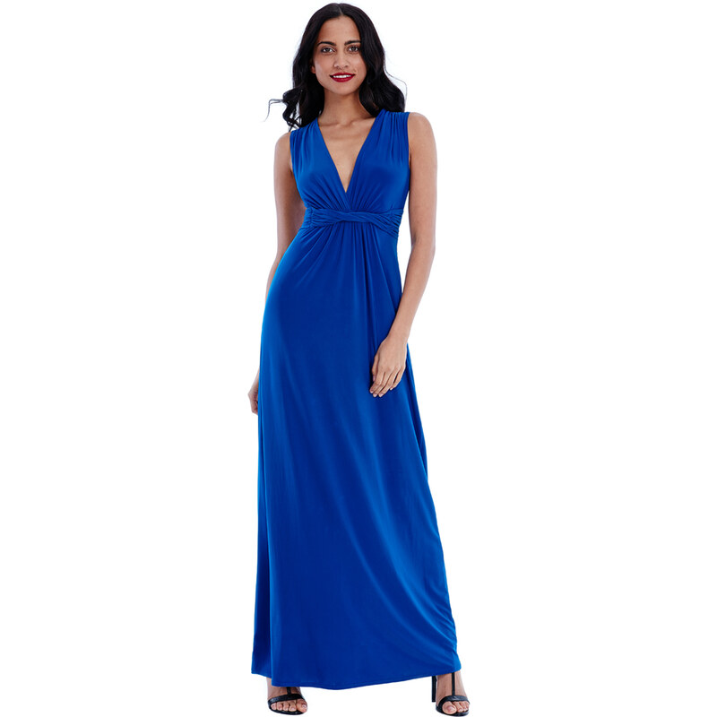 Goddess Modré šaty Alicia Rosa