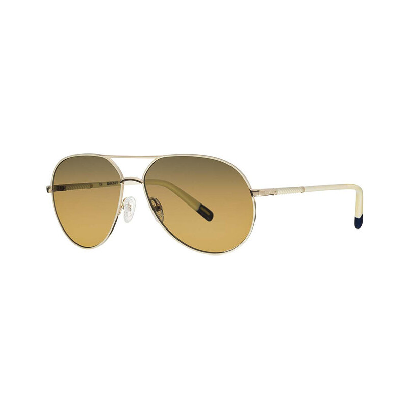 Zlato-žluté sluneční brýle GANT GWS 8017