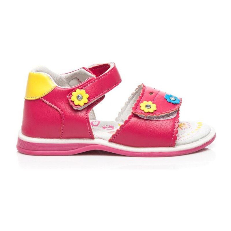 AMERICAN CLUB Krásné růžové sandálky pro dívky