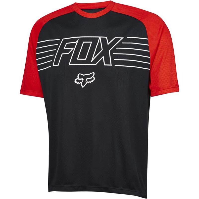 Fox Ranger Ss Prints Jersey black