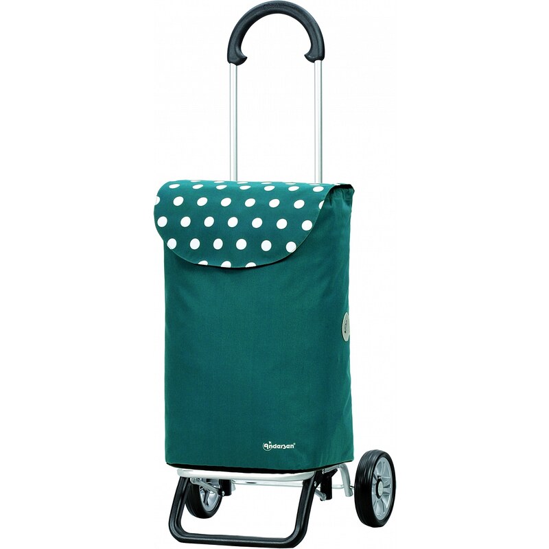 Andersen Nákupní taška na kolečkách SCALA SHOPPER® PLUS ELBA 133-051-90 petrol