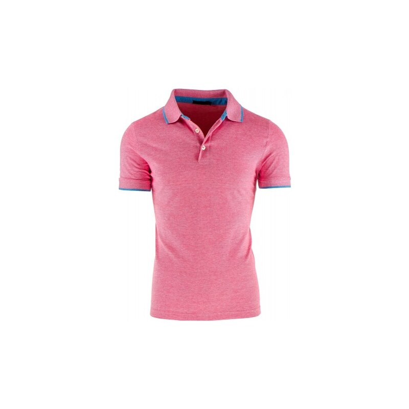 Pánské polo tričko Lekismon růžové - růžová