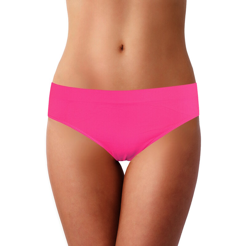 Anuo Brigita bezešvé kalhotky XL zářivě růžová