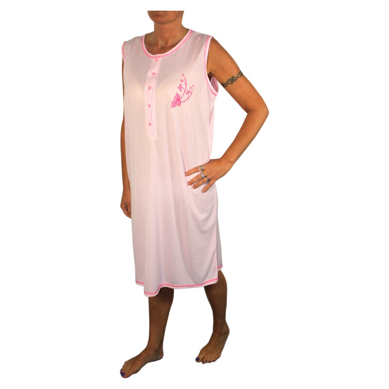 Sport Dajana dámská noční košile XXL světle růžová