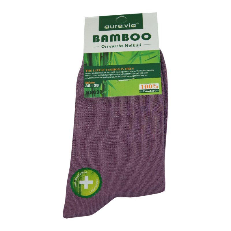 Aura.Via Bamboo dámské ponožky fialová 35-38