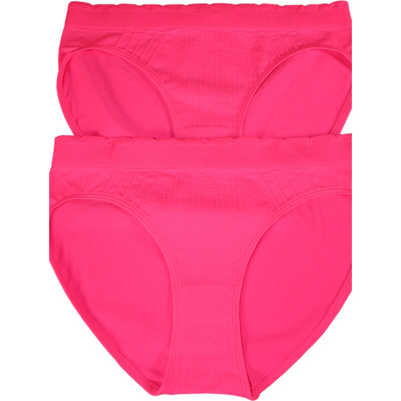 Greenice (G&N) Tessa Reflex bezešvé kalhotky - 2bal zářivě růžová L