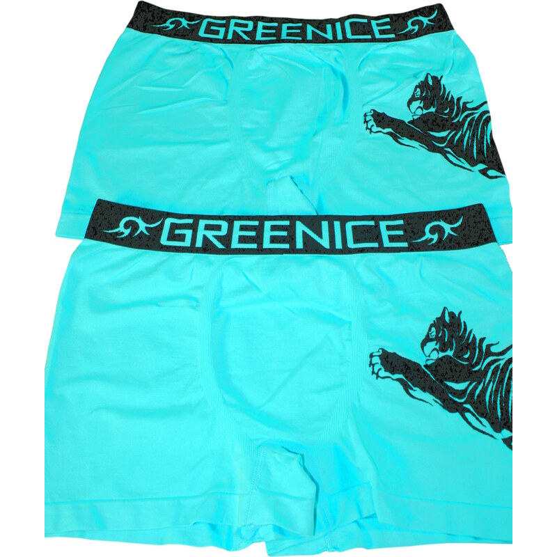 Greenice (G&N) Geromino G&N bezešvé boxerky - 2bal L modrá