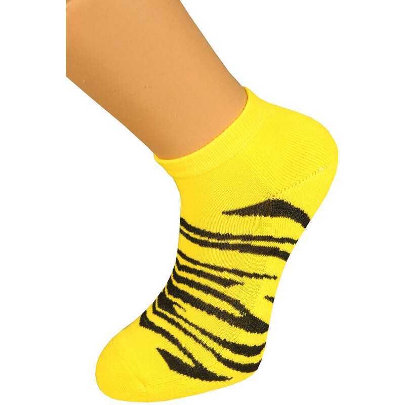 Pesail Thermo ponožky Tygr 37-42 zářivě žlutá