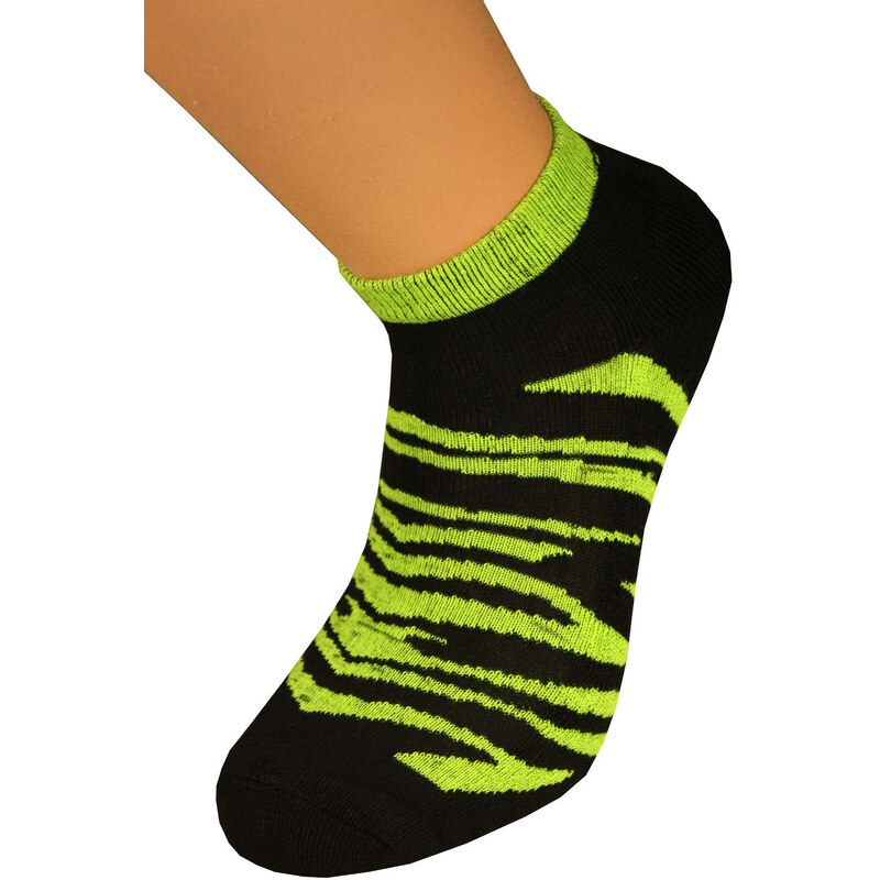 Pesail Thermo ponožky Tygr 37-42 zářivě zelená