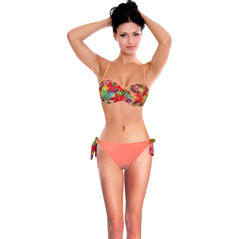 Life Beach Tropico bardot dámské plavky s výztuží