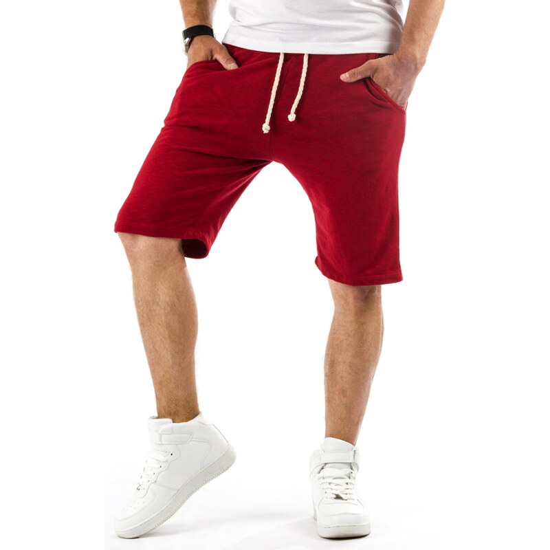 Coolbuddy Pánské červené sportovní šortky 8794