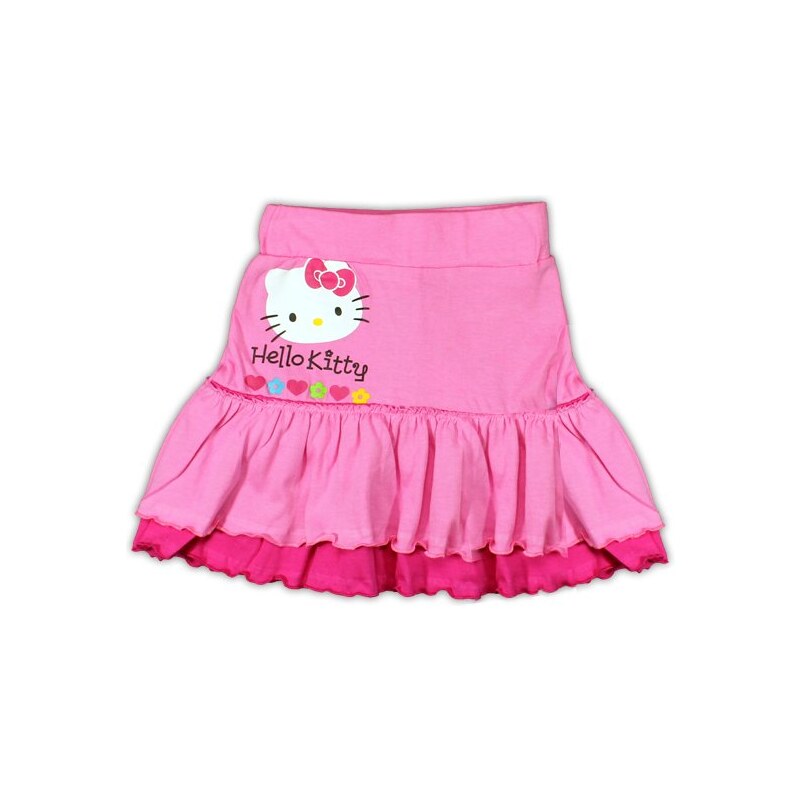 E plus M Dívčí sukně Hello Kitty - růžová