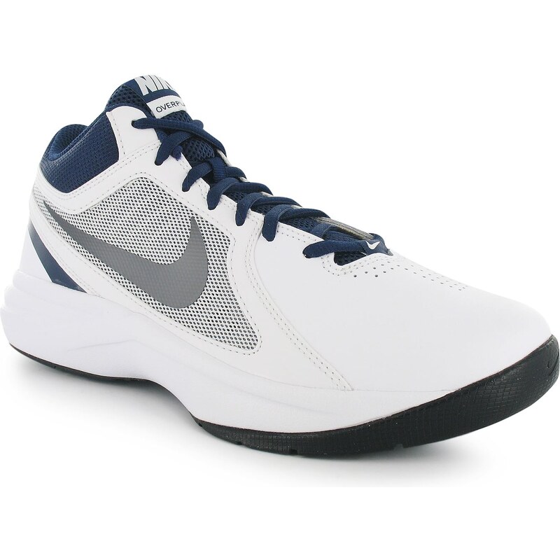 basketbalové boty Nike Overplay VIII pánské White/Grey/Navy