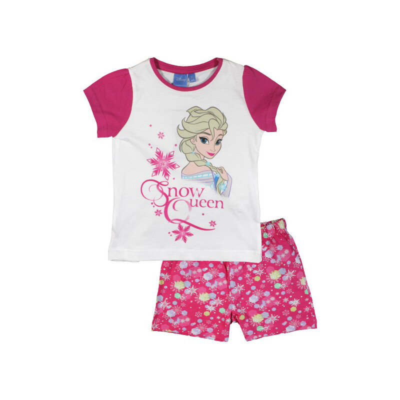 E plus M Dívčí pyžamo Frozen - růžovo-bílé