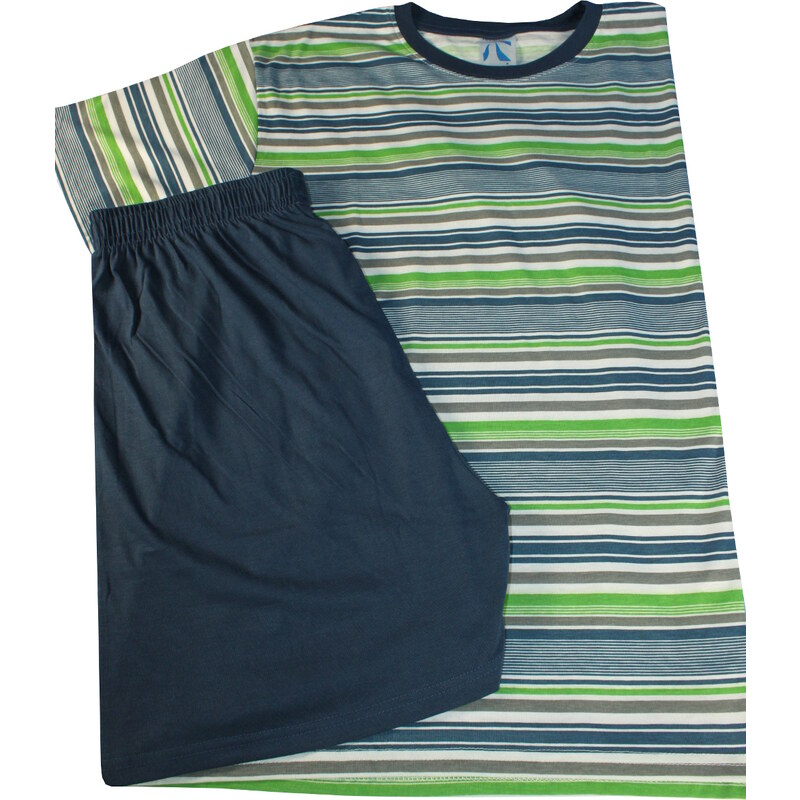 Sport Cliff bavlněné pyžamo pro pány zelená M