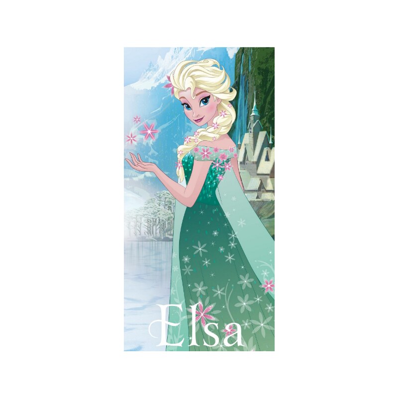 E plus M Dívčí osuška Frozen Elsa - barevná