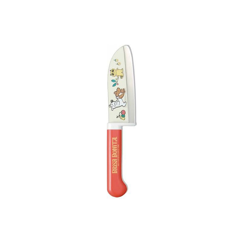 Tojiro Dětský kuchyňský nůž 11,5 cm červený