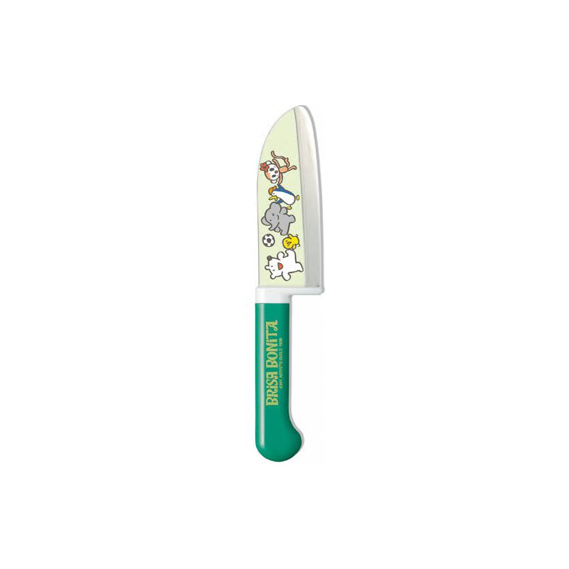 Tojiro Dětský kuchyňský nůž 11,5 cm zelený