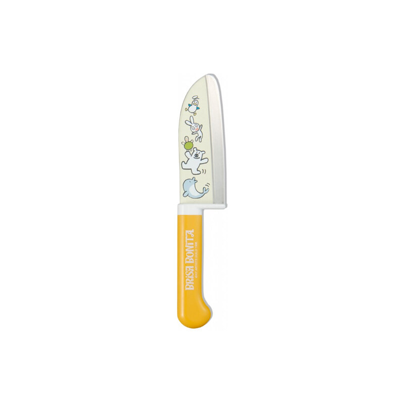 Tojiro Dětský kuchyňský nůž 11,5 cm žlutý