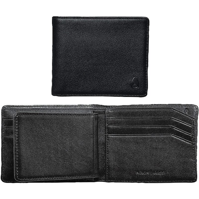 Nixon Pass Bi-Fold ID all black