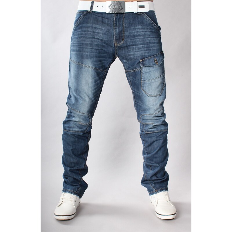 NEVIS kalhoty pánské WL-7363 jeans džíny