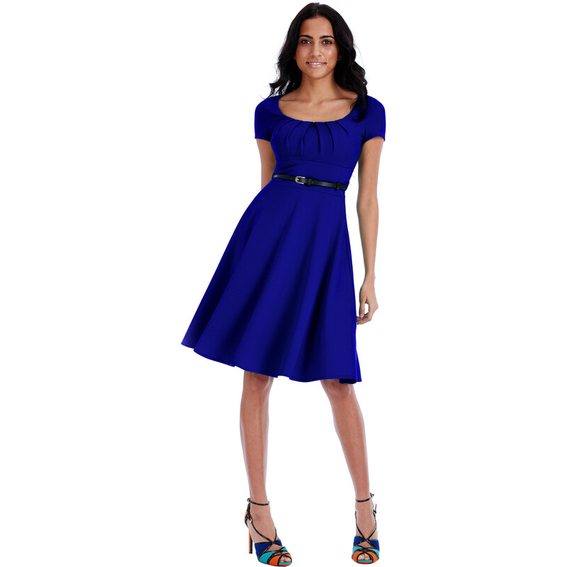 Goddess Elegantní šaty OLIVIA ROYALBLUE Barva: Modrá,