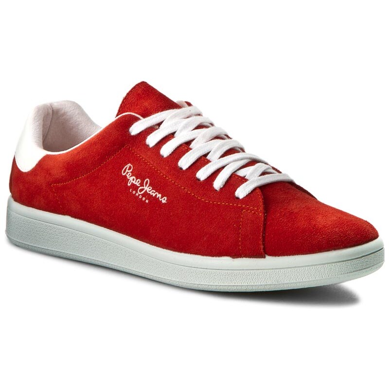 Sneakersy PEPE JEANS - Kentucky Suede PMS30222 Factory Red 220