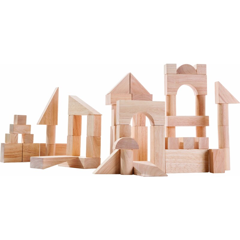Plan Toys Přírodní stavebnice (50 ks)